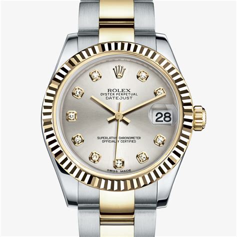 rolex datejust 31 oyster steel